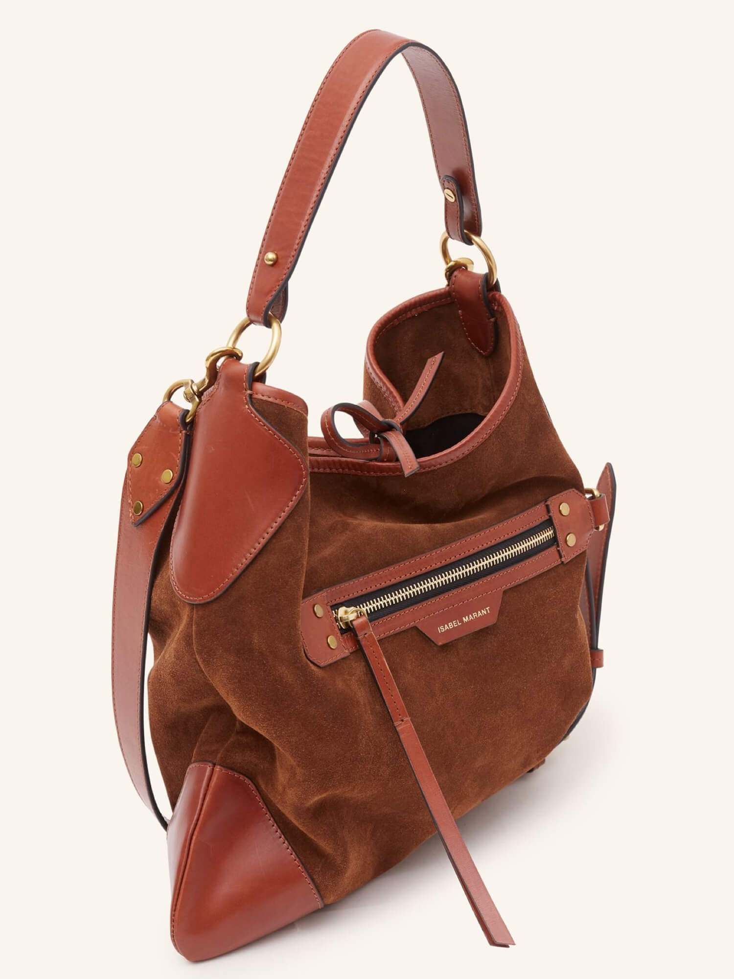 Amuko Taske i Cognac fra Isabel Marant » køb nu